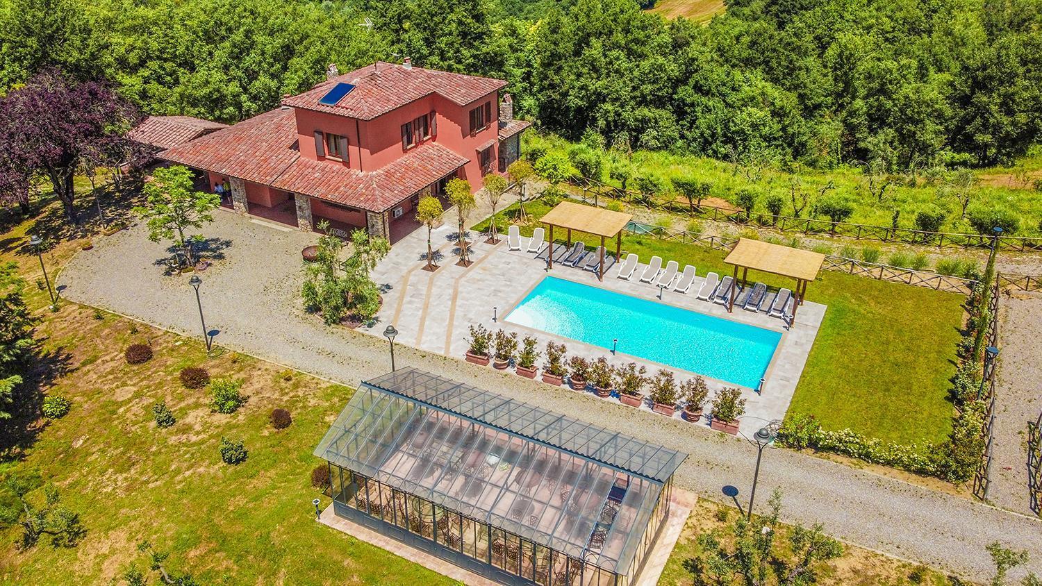 Villa La Pieve 皮耶韦城 外观 照片